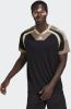 Adidas Performance sport T shirt zwart/beige/ecru online kopen