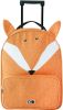 Merkloos Trixie Trolley Koffer Mr. Fox 45 X 34 Cm Oranje online kopen
