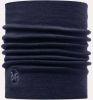 Buff Wool Thermal Denim Neckwarmer Koningsblauw/Donkerblauw online kopen