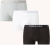 Calvin Klein Boxershorts trunk 3pack white/black/grey(000nb2970a uw5 ) online kopen