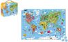 Janod Speelgoed Puzzelkoffer wereld giant online kopen