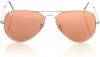 Ray-Ban Aviator Flash Lenses Polarized Sunglasses Ray Ban, Grijs, Dames online kopen