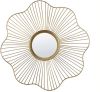 Beliani Sens Decoratieve Spiegel goud ijzer, Glas online kopen