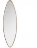 Clayre & Eef Spiegel 30x98 Cm Koperkleurig Metaal Pas Spiegel Grote Spiegel Muur Spiegel Koperkleurig Pas Spiegel Grote online kopen
