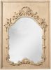 Clayre & Eef Spiegel 95x130 Cm Bruin Kunststof Grote Spiegel Wand Spiegel Muur Spiegel Bruin Grote Spiegel Wand Spiegel online kopen