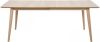 Hioshop Canes eetkamertafel wit eiken 200x100 cm. online kopen