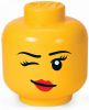 LEGO Opbergbox Head Girl Winking Large License online kopen
