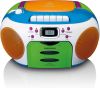 Lenco Draagbare Fm Radio Cd/cassette Speler Kids Scd 971 Multi Kleuren online kopen