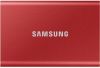 Samsung Draagbare SSD T7 SSD MU PC2T0R 2TB USB 3.2 Gen 2 Rood online kopen