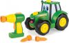 Tomy Bouwpakket Johnny Tractor John Deere 16 delig Groen online kopen