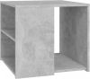 VIDAXL Bijzettafel 50x50x45 cm spaanplaat betongrijs online kopen