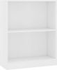 VidaXL Boekenkast 60x24x74, 5 cm bewerkt hout wit online kopen