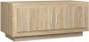 VidaXL Salontafel 102x50x45 cm bewerkt hout sonoma eikenkleurig online kopen