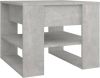 VidaXL Salontafel 55, 5x55x45 cm bewerkt hout betongrijs online kopen