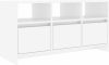 VidaXL Tv meubel 102x37, 5x52, 5 cm spaanplaat hoogglans wit online kopen