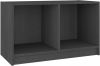 VidaXL Tv meubel 70x33x42 cm massief grenenhout grijs online kopen