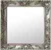VidaXL Wandspiegel barok stijl 50x50 cm zilverkleurig online kopen