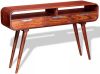 VidaXL Console tafel 120x30x75 cm massief sheesham hout online kopen