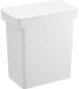 Yamazaki Airtight Trash Can with Caster Tower White online kopen