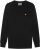 Lyle & Scott trui Golf Crew Neck Pullover met wol zwart online kopen