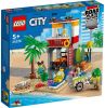 Lego 60328 City Strandwachter Uitkijkpost, Set met Terreinwagen, IJscowagen, Krab en Wegplaat, Cadeau idee voor Kinderen online kopen