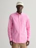Gant casual overhemd roze met wit gestreept katoen normale fit online kopen