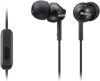 Sony: MDR-EX110AP Koptelefoon In Ear Hoofdtelefoon Zwart online kopen