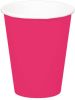 Folat 8x Stuks Drinkbekers Van Papier Fuchsia Roze 350 Ml Feestbekertjes online kopen
