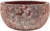 Baq Design Lava Relic pink bowl bloempot 52x29 cm online kopen