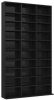 VIDAXL Cd kast 102x16x177, 5 cm bewerkt hout hoogglans zwart online kopen