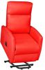 VidaXL Sta op stoel Verstelbaar Kunstleer Rood online kopen