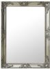VidaXL Wandspiegel Barok Stijl 60x80 Cm Zilverkleurig online kopen