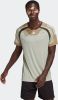 Adidas Performance sport T shirt lichtgroen/bruin/wit online kopen