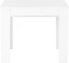 VidaXL Eettafel verlengbaar 175x90x75 cm hoogglans wit online kopen