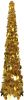 VIDAXL Kunstkerstboom pop up 120 cm PET goudkleurig online kopen