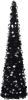 VidaXL Kunstkerstboom pop up 150 cm PET zwart online kopen