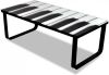 VidaXL Salontafel met piano print glazen tafelblad online kopen