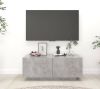 VidaXL Tv meubel 100x35x40 cm spaanplaat betongrijs online kopen