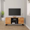 VidaXL Tv meubel 105x33x46 Cm Massief Acaciahout online kopen