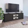 VidaXL Tv meubel 120x30x37, 5 cm bewerkt hout grijs online kopen