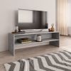 VidaXL Tv meubel 120x40x40 Cm Bewerkt Hout Betongrijs online kopen