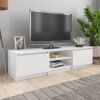 VidaXL Tv meubel 140x40x35, 5 Cm Bewerkt Hout Wit online kopen