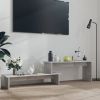 VidaXL Tv meubel 180x30x43 cm spaanplaat betongrijs online kopen