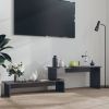 VidaXL Tv meubel 180x30x43 cm spaanplaat hoogglans grijs online kopen