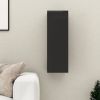 VidaXL Tv meubel 30, 5x30x90 cm spaanplaat hoogglans zwart online kopen