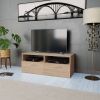 VidaXL Tv meubel 95x35x36 cm spaanplaat eikenkleurig online kopen