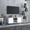 VidaXL Tv meubel met metalen poten 103, 5x35x50 cm wit online kopen