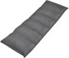 VidaXL Zitkussen voor op de vloer opvouwbaar 50x130 cm stof grijs online kopen
