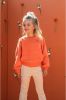 Looxs Revolution Flared broek little ribvelours cream voor meisjes in de kleur online kopen