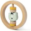 TRIXIE Baby Accessoires Wooden round rattle Mr. Polar Bear Lichtgroen online kopen